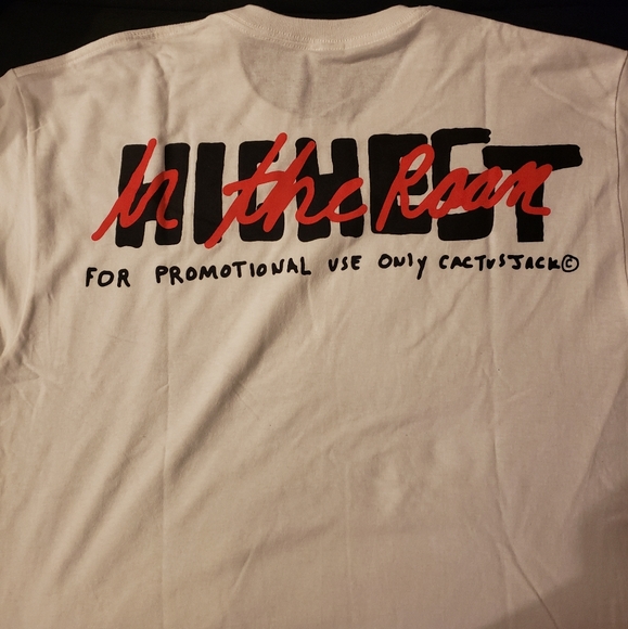 Travis Scott L t shirt Highest in the room - Picture 3 of 5